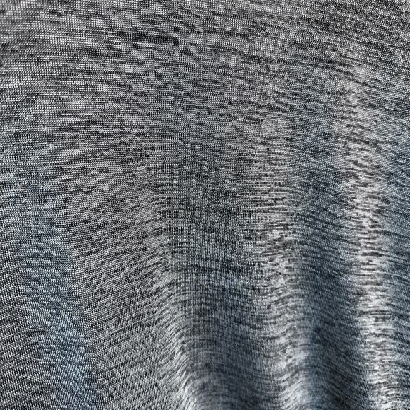 WHBM Marled Gray Cold Shoulder Dolman  Blouson Dress Small beaded strap - Picture 8 of 8